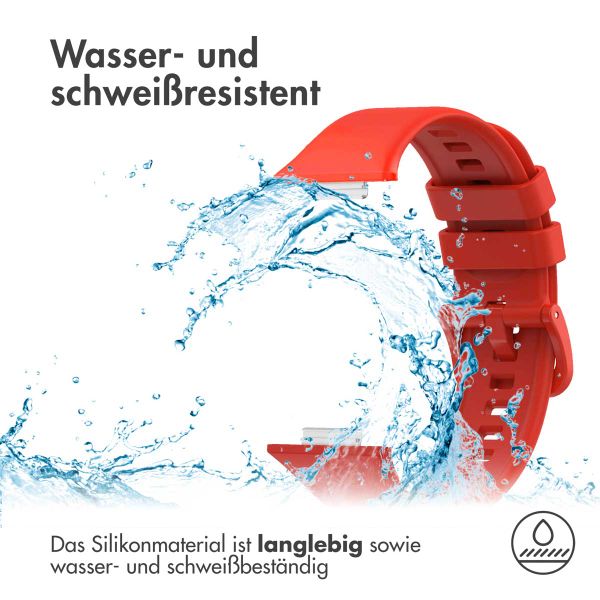 imoshion Silikonarmband für das Huawei Watch Fit 2 - Rot