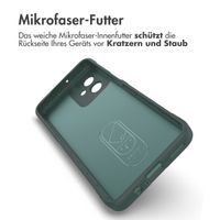 imoshion EasyGrip Back Cover für das Motorola Moto G54 - Dunkelgrün