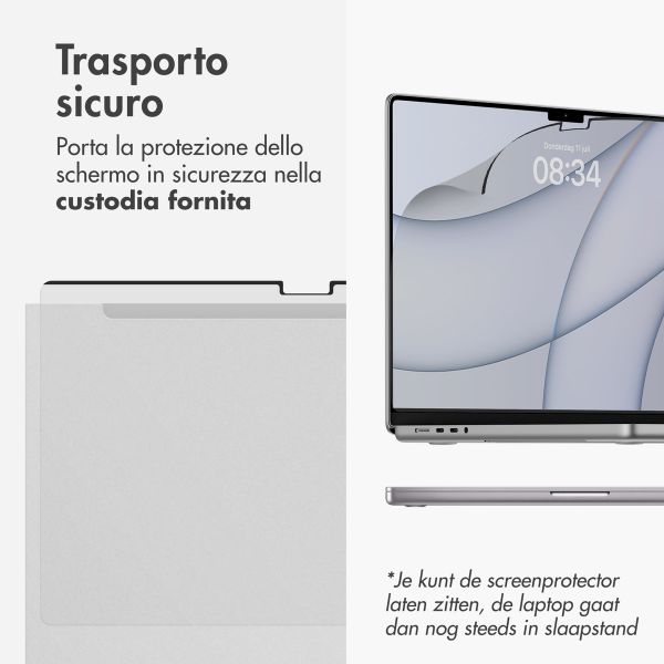 Accezz Magnetische Displayschutzfolie Apple MacBook Air 15 Zoll (2023 / 2024 M3 / 2025 M4 / 2026 M5)