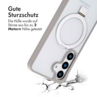 Accezz Ring Stand Backcover mit MagSafe Samsung Galaxy S25 - Grau