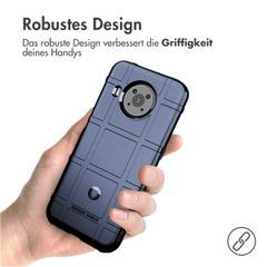imoshion Rugged Shield Backcover Nokia X10 / X20 - Dunkelblau