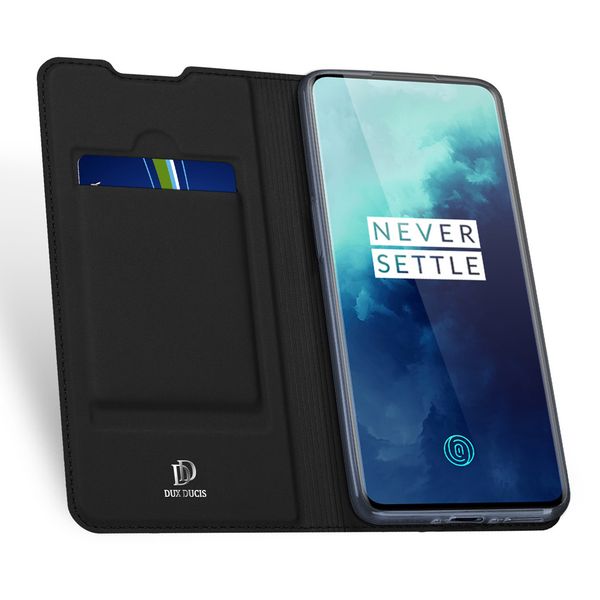 Dux Ducis Slim TPU Klapphülle Schwarz für das OnePlus 7T Pro