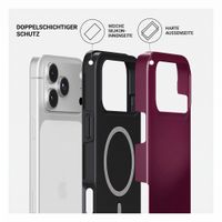 Burga Tough Back Cover MagSafe Apple iPhone 18 Pro Max - Dark Cherry