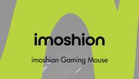 imoshion Gaming-Maus mit RGB-Beleuchtung - Kabelgebundene Gaming-Maus mit USB-A-Anschluss - Schwarz