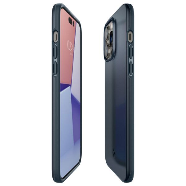 Spigen Thin Fit™ Hardcase für das iPhone 14 Pro Max - Grau