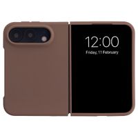 Accezz Liquid Silikoncase mit MagSafe Apple iPhone Duo - New Tea Brown
