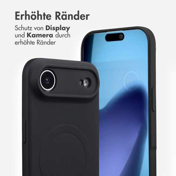 imoshion Color Back Cover mit MagSafe Apple iPhone Air - Schwarz