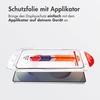 Accezz Gehärteter Glas-Schutz + Applikator Samsung Galaxy S25 Ultra