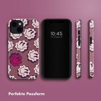 Selencia Vivid Rückabdeckung mit MagSafe Apple iPhone 14 - Wavy Smiley Pink