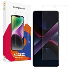 Accezz Screen Protector aus gehärtetem Glas Xiaomi Poco X7 Pro