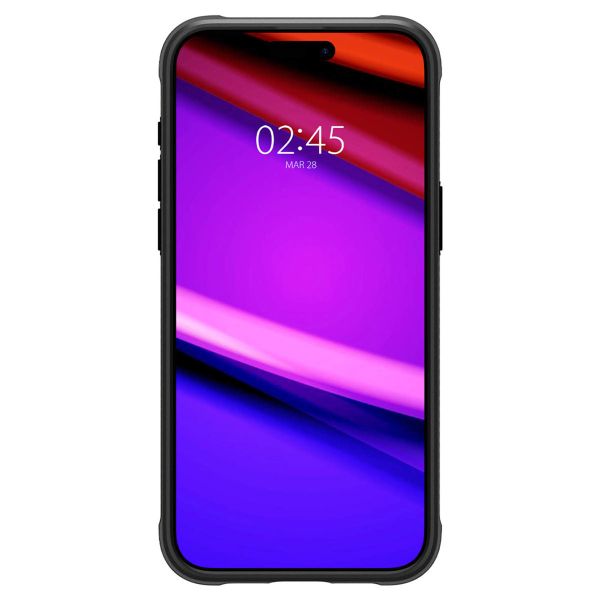 Spigen Rugged Armor Backcover MagSafe Apple iPhone 15 Pro Max - Schwarz