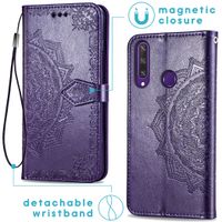 imoshion Mandala Klapphülle Huawei Y6p - Violett