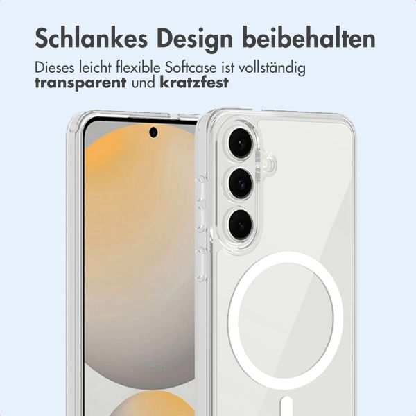 imoshion Protective Back Cover mit MagSafe Samsung Galaxy S25 FE - Transparent