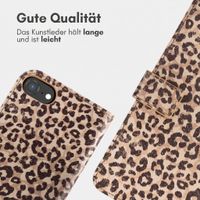 imoshion Design Klapphülle Apple iPhone SE (2022 / 2020) / 8 / 7 / 6(s) - Leopard Mood