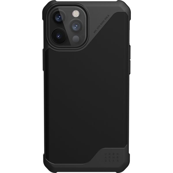 UAG Back Cover Metropolis LT iPhone 12 Pro Max - Schwarz