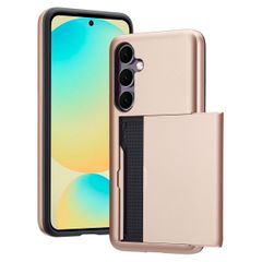 imoshion Backcover mit Kartenfach Samsung Galaxy S24 FE - Rosé gold