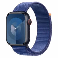 Apple Sport Loop Armband für die Apple Watch Series 1 bis 10 / SE / Ultra (2) (44/45/46/49 mm) - Ozeanblau