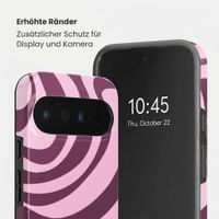 Selencia Vivid Rückabdeckung mit MagSafe Google Pixel 11 Pro - Wavy Swirl Pink Plum