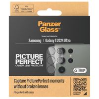 PanzerGlass Kameraprotektor aus Glas für das Samsung Galaxy S24 Ultra