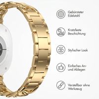 Selencia Chain Armband für Samsung Galaxy Watch 9 (40/44mm) / Watch 8 (40/44mm) / Classic (46mm) - Gold