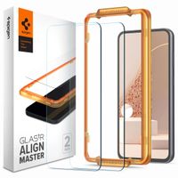 Spigen AlignMaster Full Cover Screen Protector 2-Pack für das Samsung Galaxy S23 FE