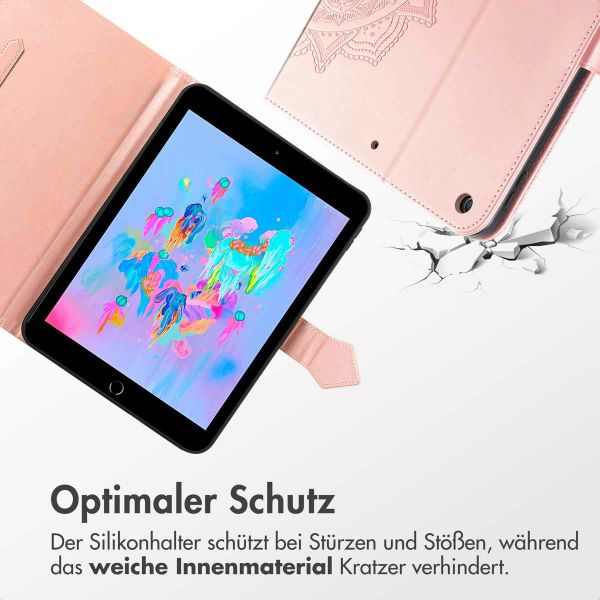 imoshion Mandala Klapphülle Apple iPad 6 (2018) 9.7 Zoll / iPad 5 (2017) 9.7 Zoll / Air 2 (2014)/Air 1 (2013) - Rose Gold