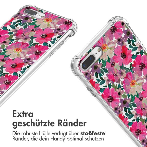 imoshion Design Hülle mit Band für das iPhone 8 Plus / 7 Plus - Flower Water