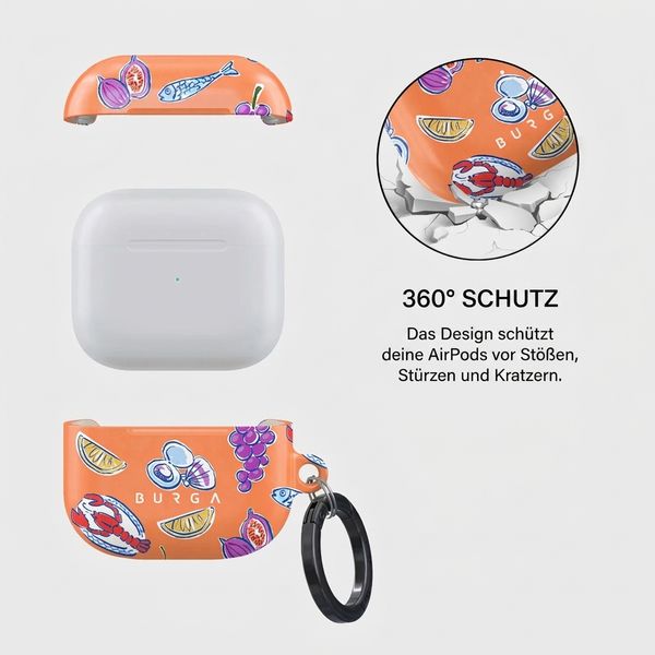 Burga Hardcase Hülle  Apple AirPods 3 - Sunset Dinner
