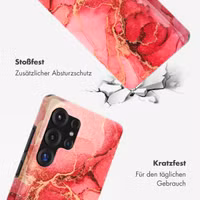 Selencia Vivid Back Cover Samsung Galaxy S25 Ultra - Rosy Marble