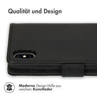 imoshion Luxuriöse Klapphülle Apple iPhone X / Xs - Schwarz