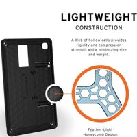 UAG Scout Backcover Handstrap für das Samung Galaxy Tab A7 Lite - Schwarz