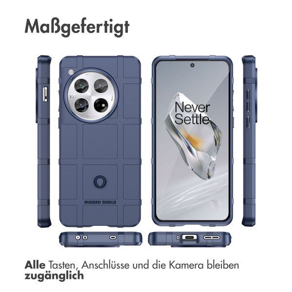 imoshion Rugged Shield Backcover OnePlus 12 - Dunkelblau