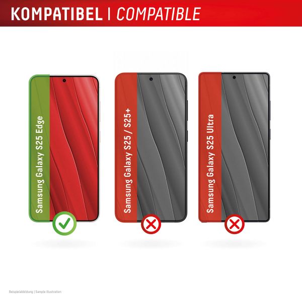 Displex Bildschirmschutzfolie Real Glass Samsung Galaxy S25 Edge