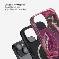 Selencia Vivid Rückabdeckung mit MagSafe Apple iPhone 14 - Marble Purple