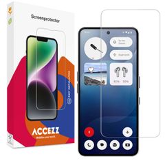 Accezz Displayschutz aus gehärtetem Glas für das Nothing Phone (3a) / (3a) Pro