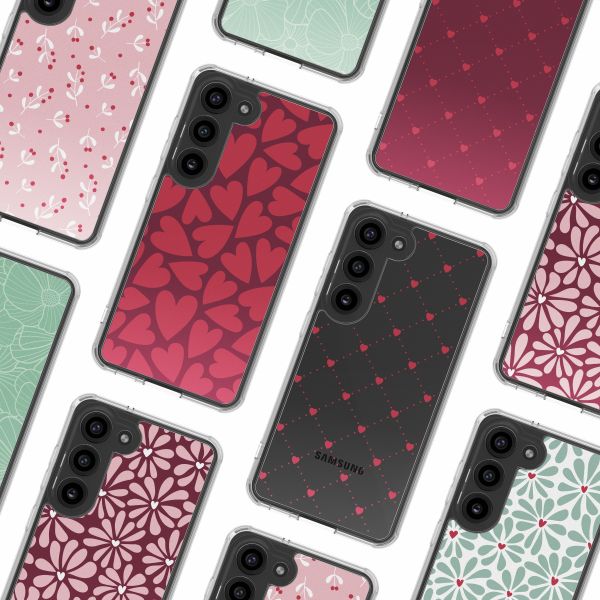 imoshion Design Hülle Samsung Galaxy S23 - Hearty Coral Dust