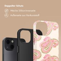 Selencia Vivid Back Cover Apple iPhone 13 - Paisley Blush