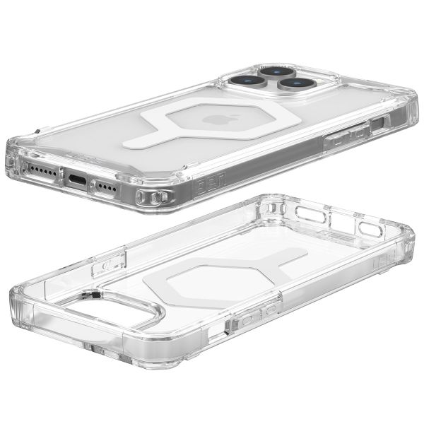 UAG Plyo Backcover MagSafe für das iPhone 15 Pro Max - Ice / Weiß