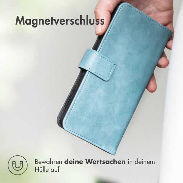 imoshion Luxuriöse Klapphülle Xiaomi Redmi 14C - Hellblau