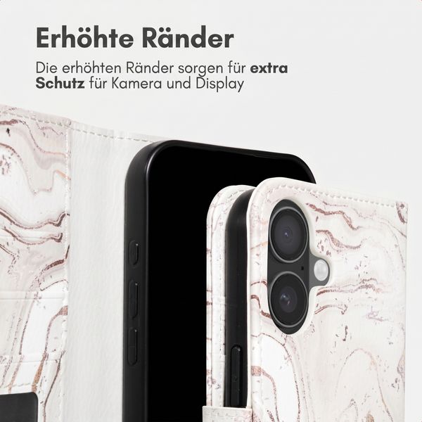 imoshion Design Klapphülle Apple iPhone 17 - Sandy Marble