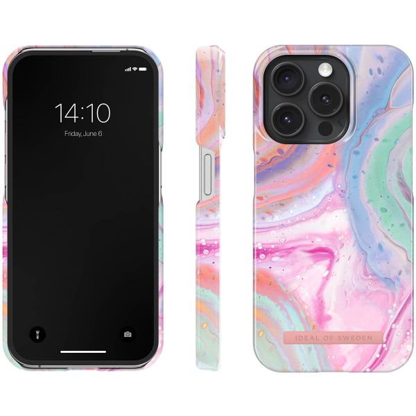 iDeal of Sweden Fashion Back Case Apple iPhone 15 Pro - Pastel Marble