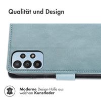 imoshion Luxuriöse Klapphülle Samsung Galaxy A23 (5G) - Hellblau