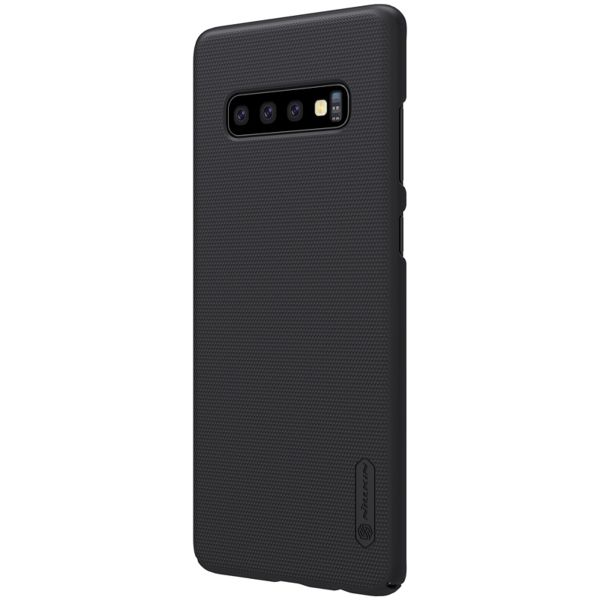 Nillkin Super Frosted Shield Case für das Samsung Galaxy S10 - Schwarz