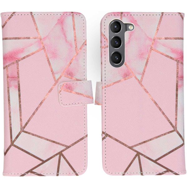 imoshion Design TPU Klapphülle für das Samsung Galaxy S23 Plus - Pink Graphic