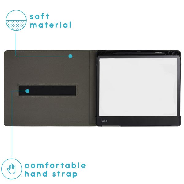 imoshion Stand Flipcase Kobo Elipsa 2E - Dunkelblau