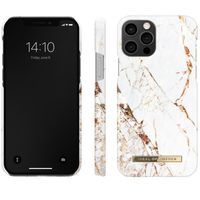 iDeal of Sweden Fashion Back Case Apple iPhone 12 (Pro) - Carrara Gold