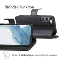 imoshion Luxuriöse Klapphülle Samsung Galaxy S23 Plus - Schwarz