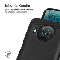 imoshion Brushed Back Cover Nokia X10 / X20 - Schwarz