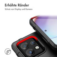 imoshion Rugged Shield Backcover für das Motorola Edge 40 Pro - Schwarz