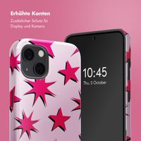 Selencia Vivid Rückabdeckung mit MagSafe Apple iPhone 13 - Stars Rubine Red Light Pink